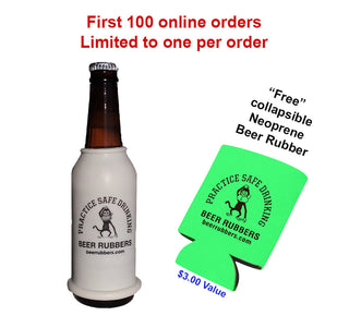 Buy an Original Beer Rubber, Get a Collapsible Beer Rubber "FREE"